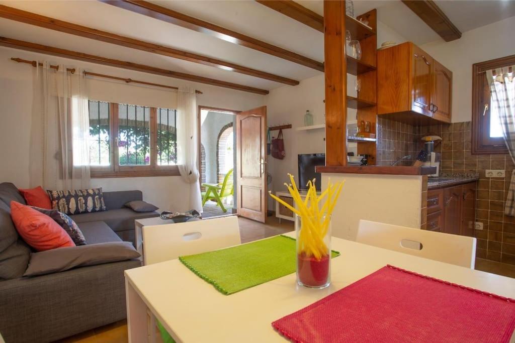 Ferienwohnung Casa En Denia Con Piscina Y Jardin Exterior foto